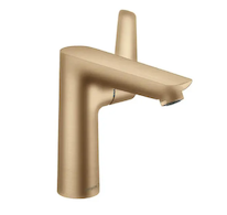 Hansgrohe Talis E - Umyvadlová baterie s výpustí, kartáčovaný bronz 71754140