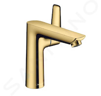 Hansgrohe Talis E - Umyvadlová baterie s výpustí, leštěný vzhled zlata 71754990