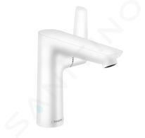 Hansgrohe Talis E - Umyvadlová baterie s výpustí, matná bílá 71754700