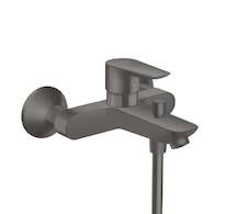 Hansgrohe Talis E - Vanová baterie, kartáčovaný černý chrom 71740340