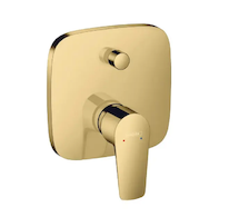 Hansgrohe Talis E - Vanová baterie pod omítku, leštěný vzhled zlata 71474990