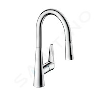 Hansgrohe Talis M51 - Dřezová baterie s výsuvnou sprškou, sBox, EcoSmart, chrom 73876000