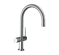 Hansgrohe Talis M54 - Dřezová baterie Talis 220, s uzavíracím ventilem pro spotřebič, chrom 72805000