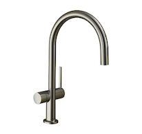 Hansgrohe Talis M54 - Dřezová baterie Talis 220, s uzavíracím ventilem pro spotřebič, vzhled nerezu 72805800