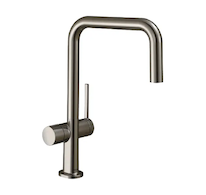 Hansgrohe Talis M54 - Dřezová baterie Talis U 220, s uzavíracím ventilem pro spotřebič, vzhled nerezu 72807800