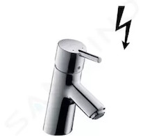 Hansgrohe Talis S - Páková umyvadlová baterie s odtokovou soupravou s táhlem, chrom 32032000