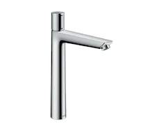 Hansgrohe Talis Select E - Umyvadlová baterie 240 s výpustí, ovládání tlačítkem, chrom 71752000