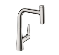 Hansgrohe Talis Select M51 - Dřezová baterie s výsuvnou koncovkou, vzhled nerezu 72822800