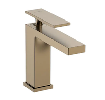 Hansgrohe Tecturis E - Umyvadlová baterie, EcoSmart, kartáčovaný bronz 73011140