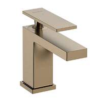 Hansgrohe Tecturis E - Umyvadlová baterie s výpustí, CoolStart, EcoSmart, kartáčovaný bronz 73002140