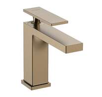 Hansgrohe Tecturis E - Umyvadlová baterie s výpustí, CoolStart, EcoSmart, kartáčovaný bronz 73018140