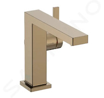 Hansgrohe Tecturis E - Umyvadlová baterie s výpustí, CoolStart, EcoSmart, kartáčovaný bronz 73023140