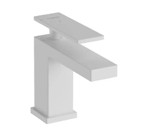 Hansgrohe Tecturis E - Umyvadlová baterie s výpustí, CoolStart, EcoSmart, matná bílá 73004700