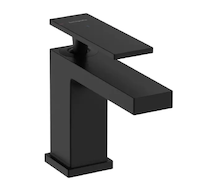 Hansgrohe Tecturis E - Umyvadlová baterie s výpustí, CoolStart, EcoSmart, matná černá 73004670