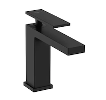 Hansgrohe Tecturis E - Umyvadlová baterie s výpustí, CoolStart, EcoSmart, matná černá 73014670