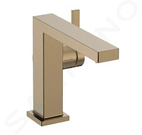 Hansgrohe Tecturis E - Umyvadlová baterie s výpustí Push-Open, CoolStart, EcoSmart, kartáčovaný bronz 73020140
