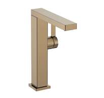 Hansgrohe Tecturis E - Umyvadlová baterie s výpustí Push-Open, CoolStart, EcoSmart, kartáčovaný bronz 73063140