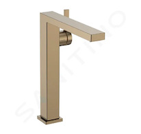 Hansgrohe Tecturis E - Umyvadlová baterie s výpustí Push-Open, CoolStart, EcoSmart, kartáčovaný bronz 73073140