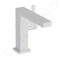 Hansgrohe Tecturis E - Umyvadlová baterie s výpustí Push-Open, CoolStart, EcoSmart, matná bílá 73020700