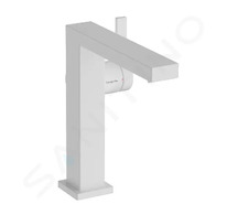 Hansgrohe Tecturis E - Umyvadlová baterie s výpustí Push-Open, CoolStart, EcoSmart, matná bílá 73040700