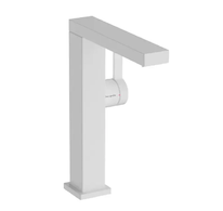 Hansgrohe Tecturis E - Umyvadlová baterie s výpustí Push-Open, CoolStart, EcoSmart, matná bílá 73063700