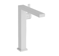 Hansgrohe Tecturis E - Umyvadlová baterie s výpustí Push-Open, CoolStart, EcoSmart, matná bílá 73073700