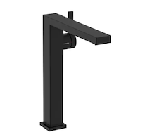 Hansgrohe Tecturis E - Umyvadlová baterie s výpustí Push-Open, CoolStart, EcoSmart, matná černá 73070670