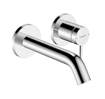 Hansgrohe Tecturis S - Umyvadlová baterie pod omítku, s výpustí, 2-otvorová instalace, EcoSmart, chrom 73350000