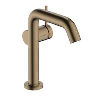 Hansgrohe Tecturis S - Umyvadlová baterie s výpustí Push-Open, CoolStart, EcoSmart, kartáčovaný bronz 73342140