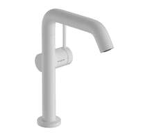 Hansgrohe Tecturis S - Umyvadlová baterie s výpustí Push-Open, CoolStart, EcoSmart, matná bílá 73364700