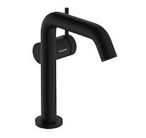 Hansgrohe Tecturis S - Umyvadlová baterie s výpustí Push-Open, CoolStart, EcoSmart, matná černá 73342670