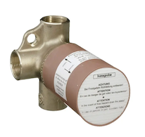 Hansgrohe Trio/Quattro - Základní těleso pro uzavírací a přepínací ventil pod omítku 15981180