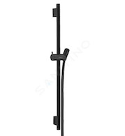 Hansgrohe Unica'S - Sprchová tyč 65 cm se sprchovou hadicí, matná černá 28632670