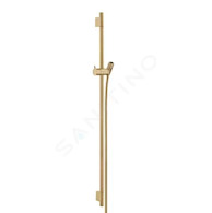 Hansgrohe Unica'S - Sprchová tyč 90 cm se sprchovou hadicí, kartáčovaný bronz 28631140