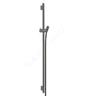 Hansgrohe Unica'S - Sprchová tyč 90 cm se sprchovou hadicí, kartáčovaný černý chrom 28631340