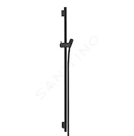 Hansgrohe Unica'S - Sprchová tyč 90 cm se sprchovou hadicí, matná černá 28631670