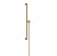 Hansgrohe Unica - Sprchová tyč 66 cm, se sprchovou hadicí, kartáčovaný bronz 24402140