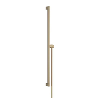 Hansgrohe Unica - Sprchová tyč 95 cm, se sprchovou hadicí, kartáčovaný bronz 24403140