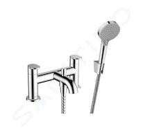Hansgrohe Vernis Blend - Baterie na okraj vany s příslušenstvím, 2-otvorová instalace, chrom 71461000