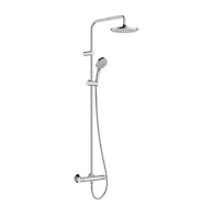 Hansgrohe Vernis Blend - Sada sprchových setů s termostatem, průměr 21 cm, 2 proudy, chrom, 2 ks 26285000
