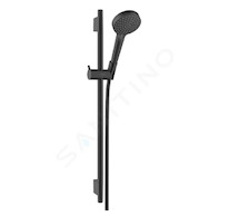 Hansgrohe Vernis Blend - Set sprchové hlavice, 2 proudy, tyče a hadice, EcoSmart, matná černá 26423670