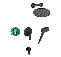 Hansgrohe Vernis Blend - Sprchový set 200 s baterií pod omítku, černá 27911670