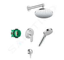 Hansgrohe Vernis Blend - Sprchový set 200 s baterií pod omítku, chrom 27911000