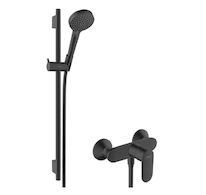 Hansgrohe Vernis Blend - Sprchový set s baterií, 2 proudy, EcoSmart, matná černá 26958670