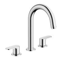 Hansgrohe Vernis Blend - Umyvadlová baterie s výpustí, 3-otvorová instalace, chrom 71553000