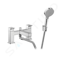 Hansgrohe Vernis Shape - Baterie na okraj vany s příslušenstvím, 2-otvorová instalace, chrom 71462000