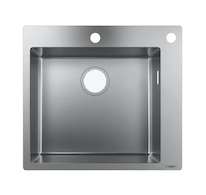 Hansgrohe  - Vestavný dřez S712-F450, nerezová ocel 43305800
