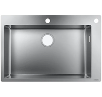 Hansgrohe  - Vestavný dřez S712-F660, nerezová ocel 43308800