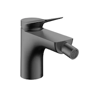 Hansgrohe Vivenis - Bidetová baterie s výpustí, kartáčovaný černý chrom 75200340