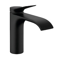 Hansgrohe Vivenis - Umyvadlová baterie 110, s výpustí, EcoSmart, matná černá 75020670